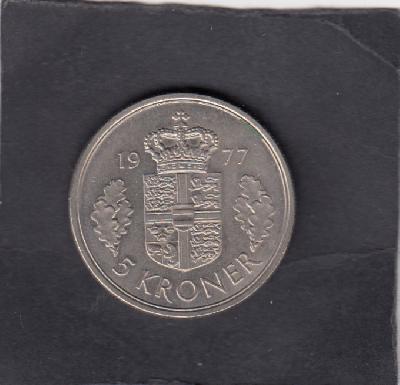 Beschrijving: 5 Kroon MARGRETHE II 